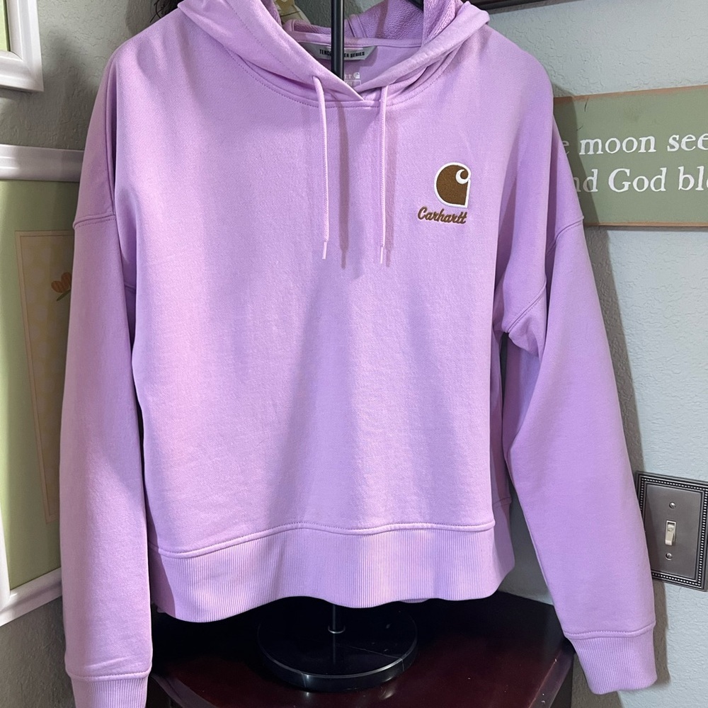Carhartt Women's Light Purple Hoodie #203